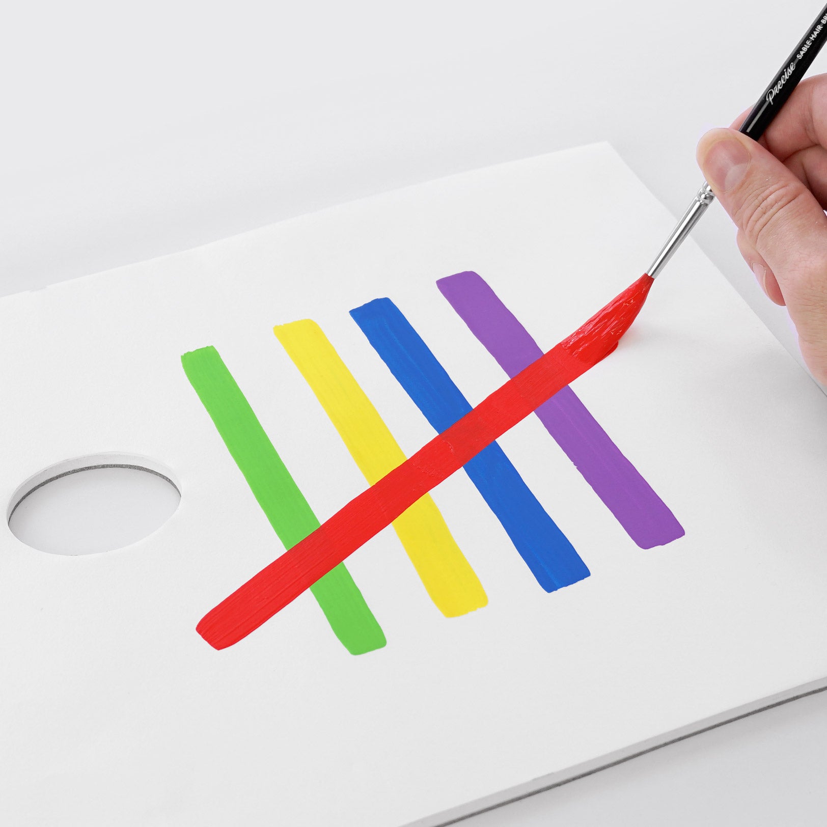 Fluid Acrylic Paint, Primary Colours